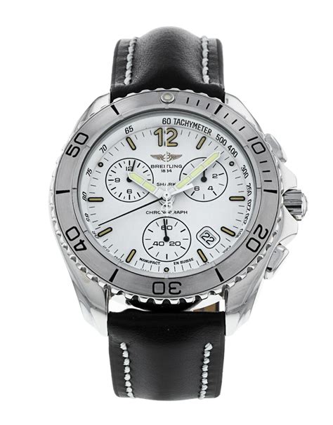 breitling chronomat chrono shark|Breitling chronometer for sale.